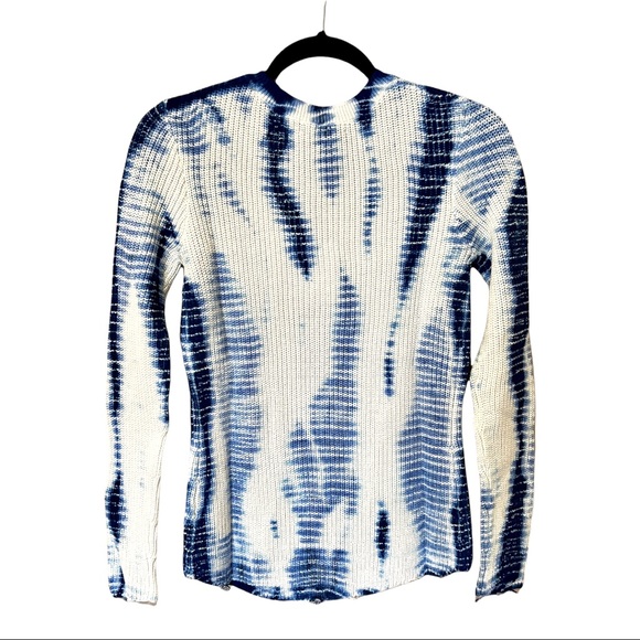 Generation Love Margot Indigo Tie Dye Knit Sweater (XXS) - Picture 4 of 14